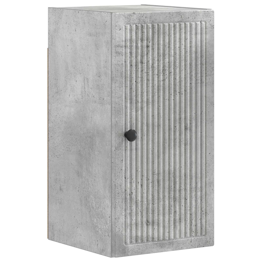 Badkamer wandkast EDE Betongrijs 30 x 31 x 59 cm Bewerkt hout