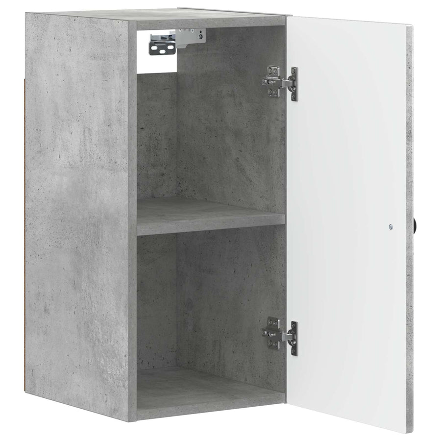 Badkamer wandkast EDE Betongrijs 30 x 31 x 59 cm Bewerkt hout