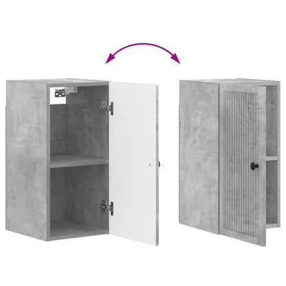 Badkamer wandkast EDE Betongrijs 30 x 31 x 59 cm Bewerkt hout