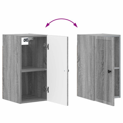 Badkamer wandkast EDE Grijs Sonoma 30 x 31 x 59 cm Bewerkt hout