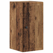 Badkamer wandkast Ede 30x31x59 cm bewerkt hout