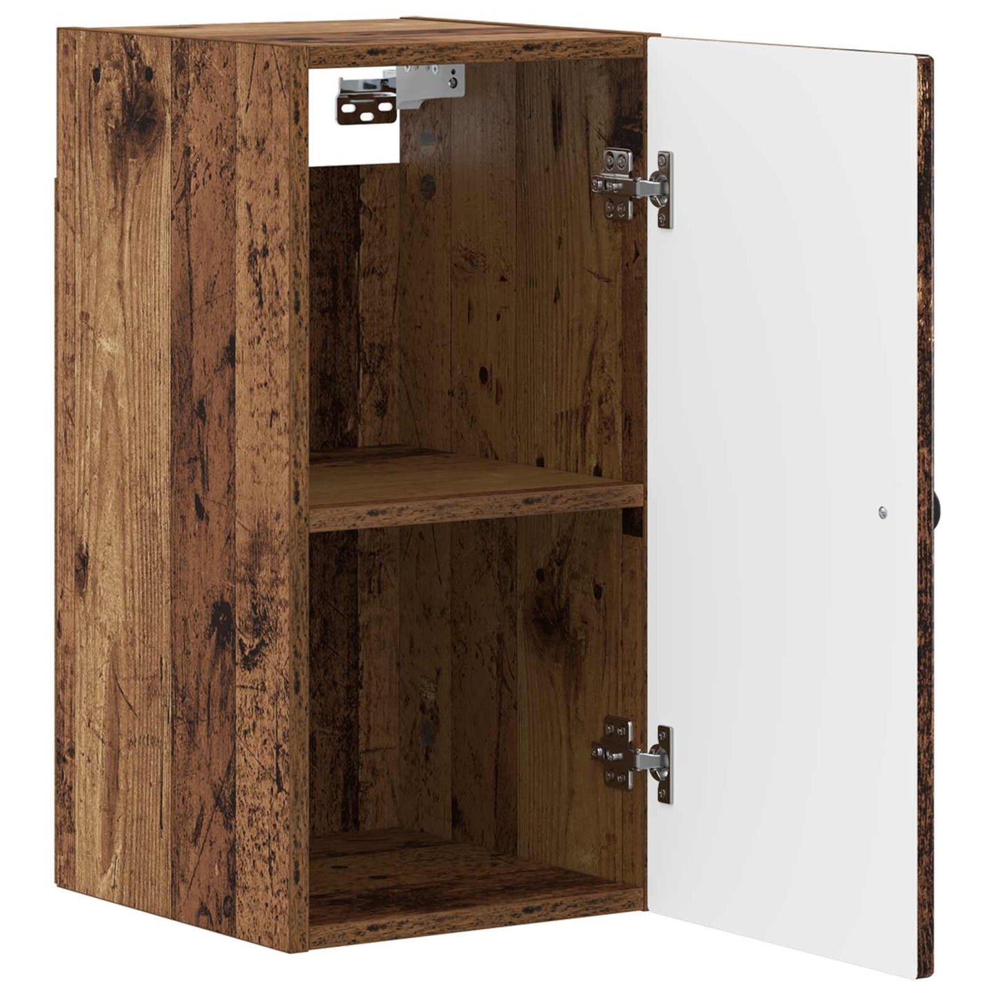 Badkamer wandkast EDE Oud hout 30 x 31 x 59 cm Bewerkt hout