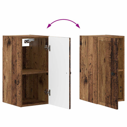 Badkamer wandkast EDE Oud hout 30 x 31 x 59 cm Bewerkt hout