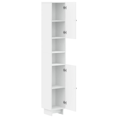 Badkamerkast met Open Plank EDE Wit 30 x 31 x 190 cm
