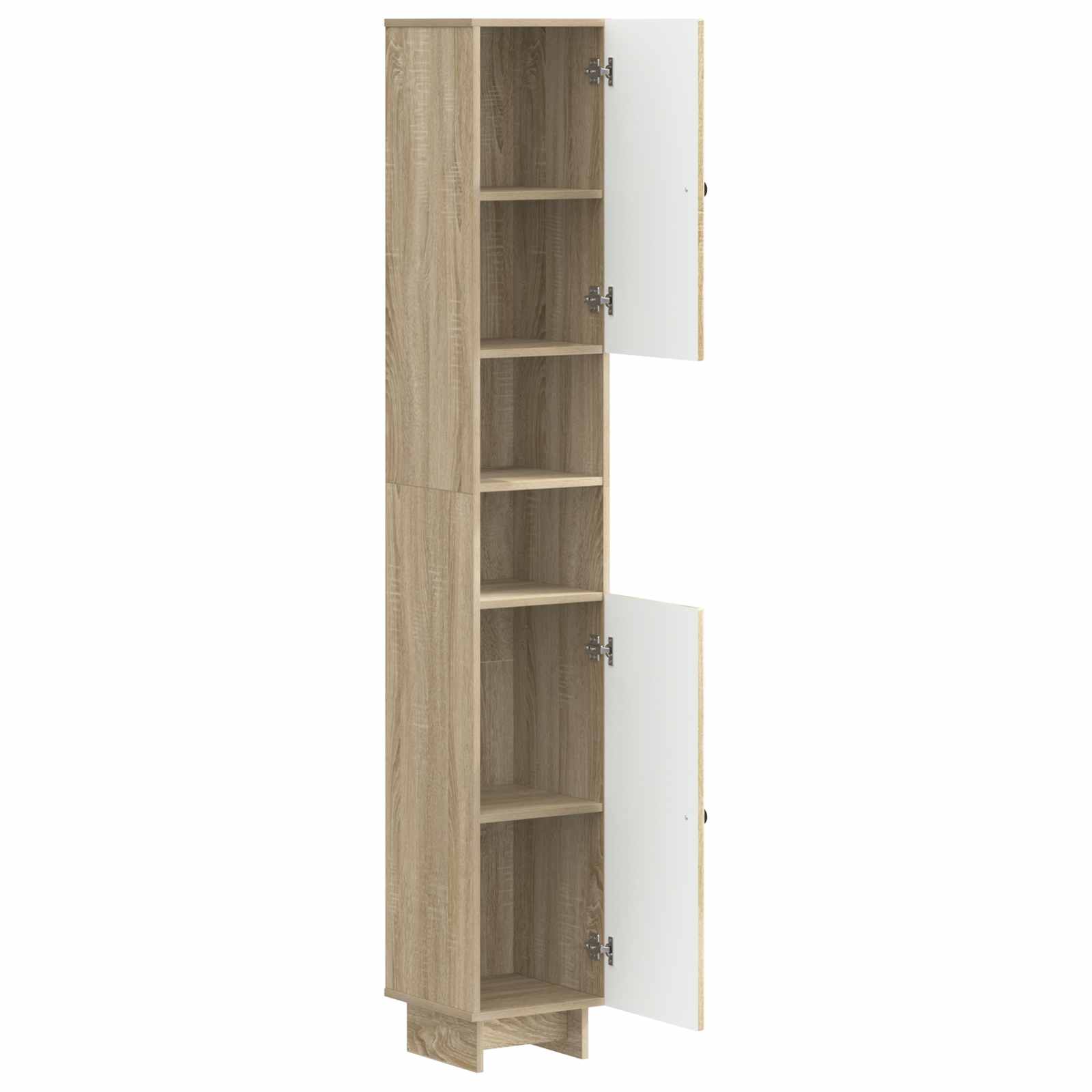 Badkamerkast met Open Plank EDE Sonoma Eiken 30 x 31 x 190 cm