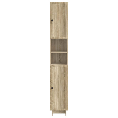 Badkamerkast met Open Plank EDE Sonoma Eiken 30 x 31 x 190 cm