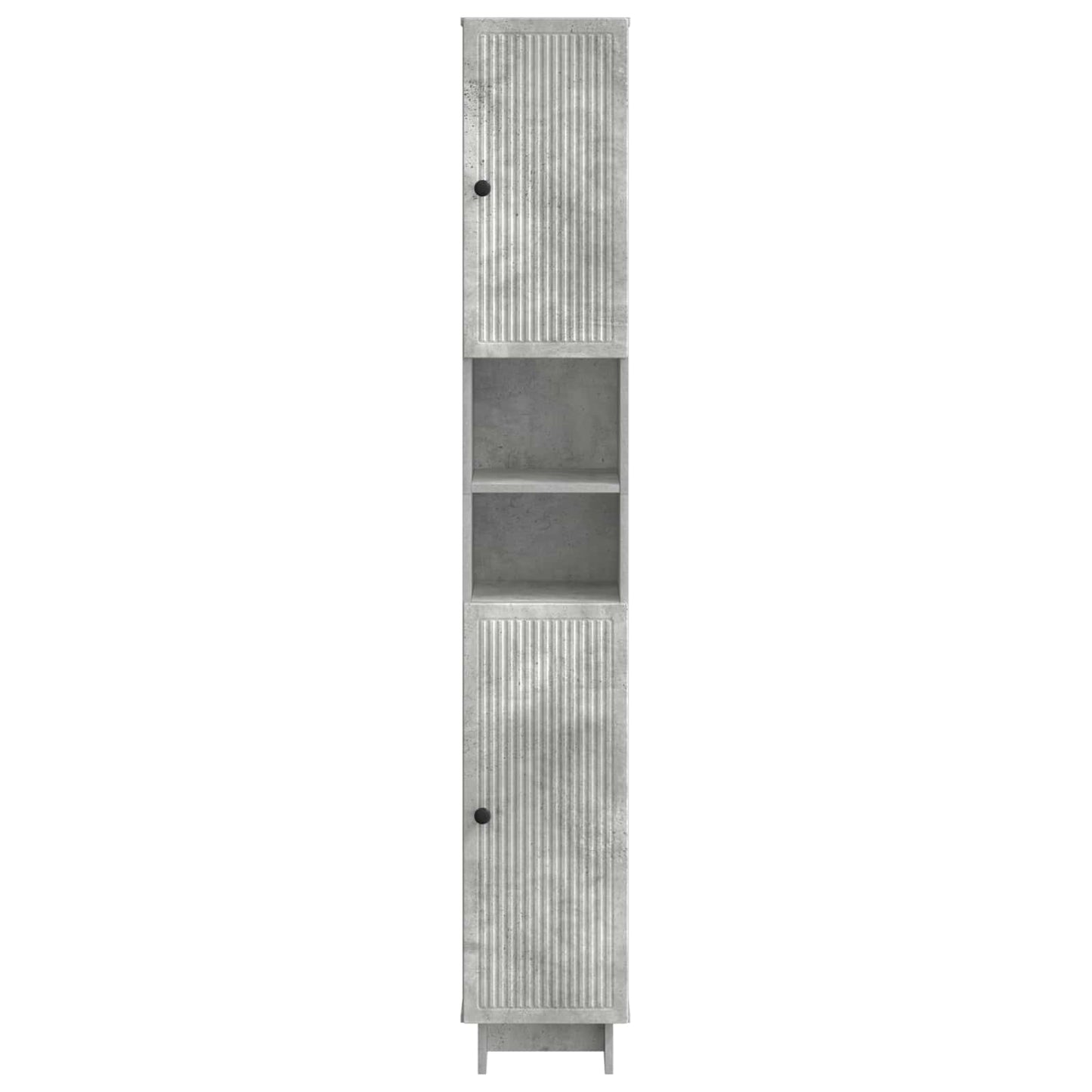 Badkamerkast met Open Plank EDE Betongrijs 30 x 31 x 190 cm