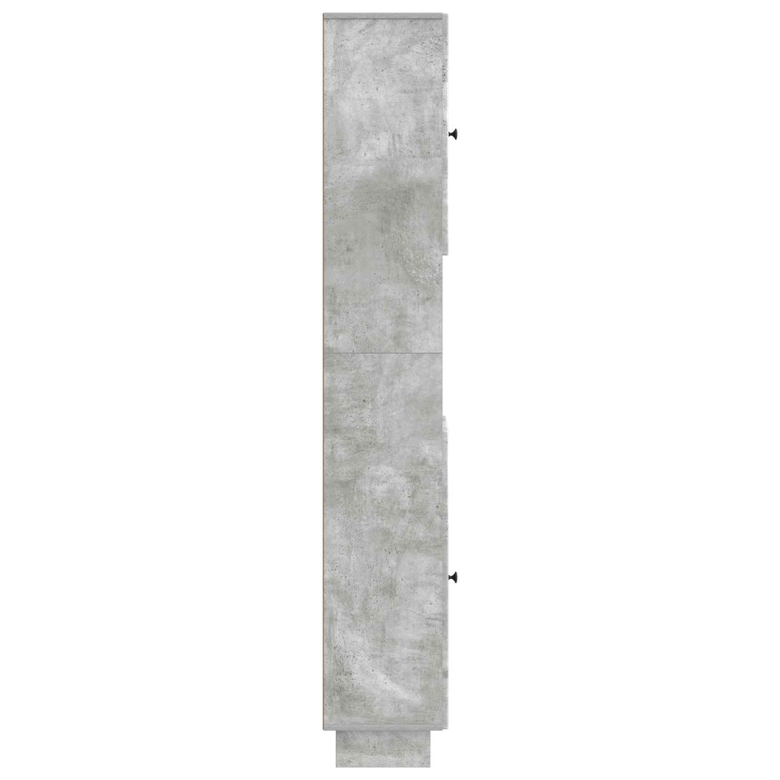 Badkamerkast met Open Plank EDE Betongrijs 30 x 31 x 190 cm