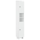 Badkamerkast met Open Plank EDE Hoogglans Wit 30 x 31 x 190 cm