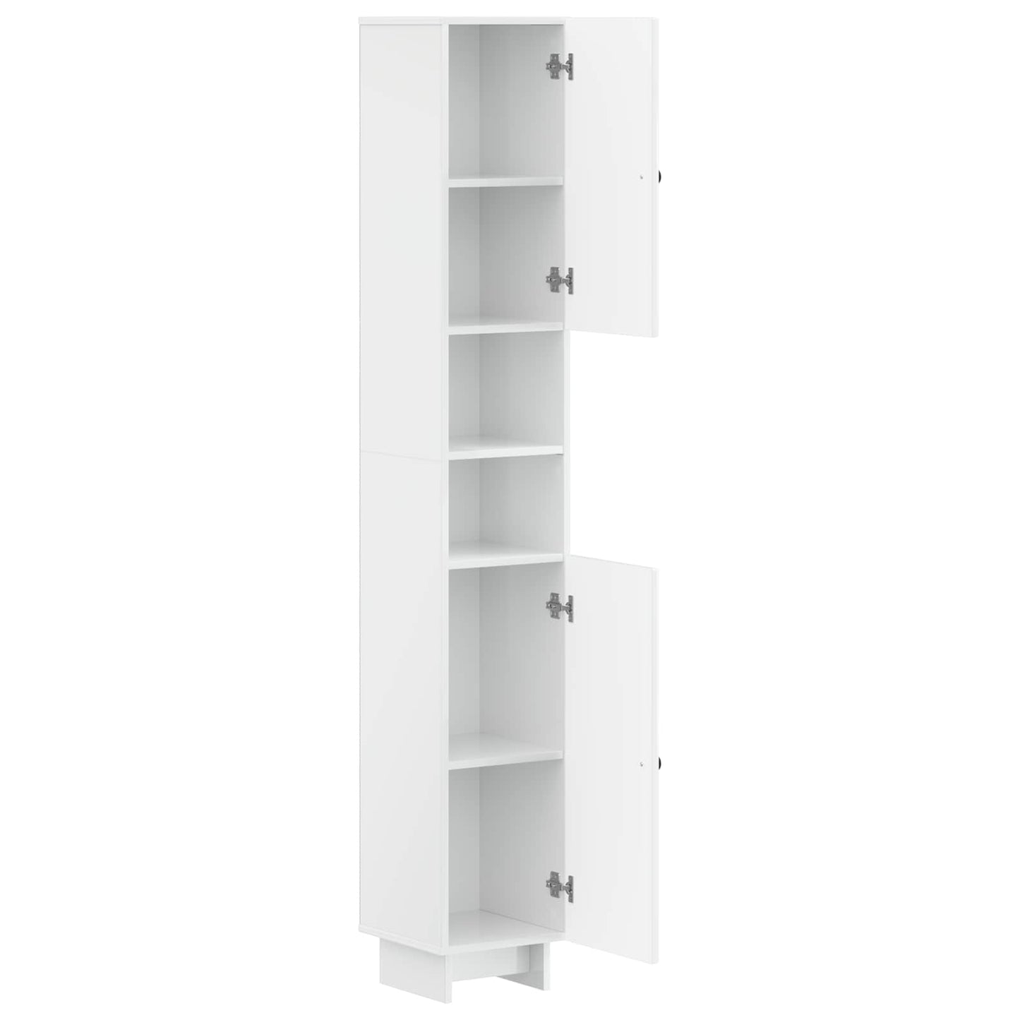 Badkamerkast met Open Plank EDE Hoogglans Wit 30 x 31 x 190 cm