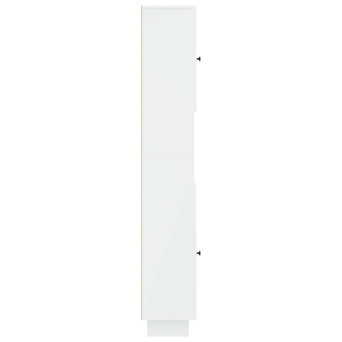 Badkamerkast met Open Plank EDE Hoogglans Wit 30 x 31 x 190 cm