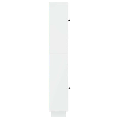 Badkamerkast met Open Plank EDE Hoogglans Wit 30 x 31 x 190 cm