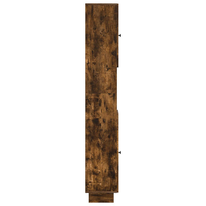 Badkamerkast met Open Plank EDE Gerookt eiken 30 x 31 x 190 cm