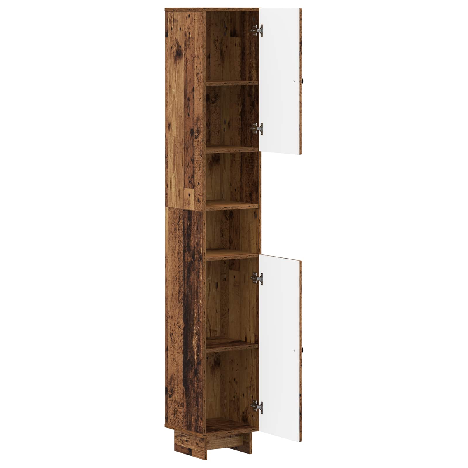 Badkamerkast met Open Plank EDE Oud hout 30 x 31 x 190 cm