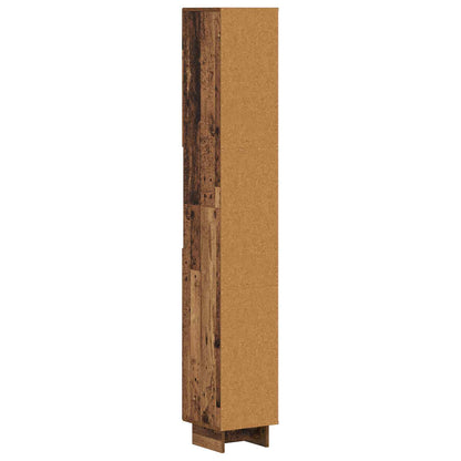 Badkamerkast met Open Plank EDE Oud hout 30 x 31 x 190 cm