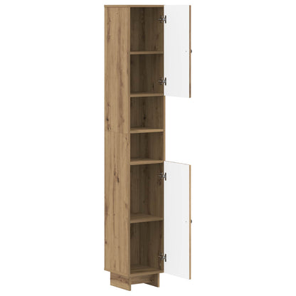 Badkamerkast met Open Plank EDE Artisanaal eiken