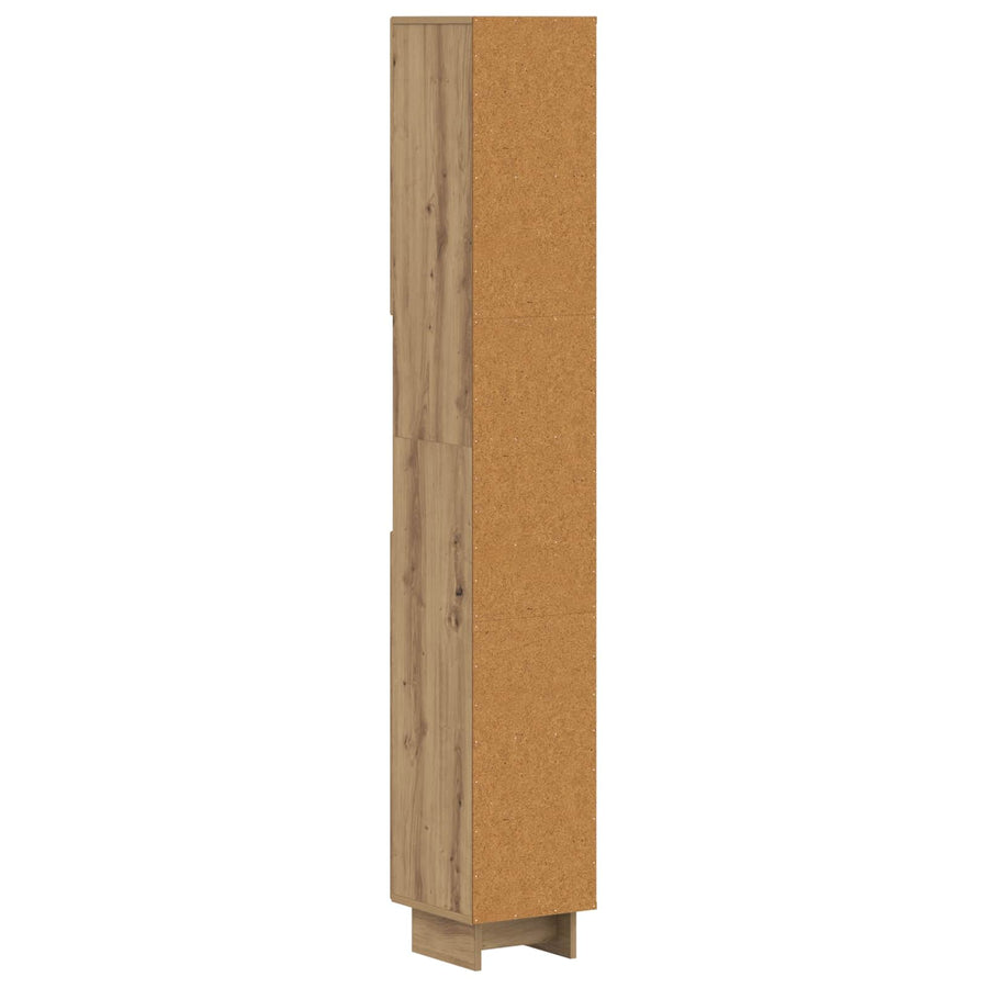 Badkamerkast met Open Plank EDE Artisanaal eiken