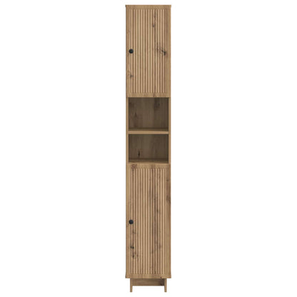 Badkamerkast met Open Plank EDE Artisanaal eiken