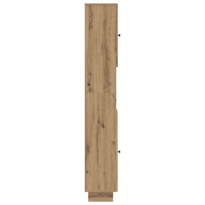Badkamerkast met Open Plank EDE Artisanaal eiken