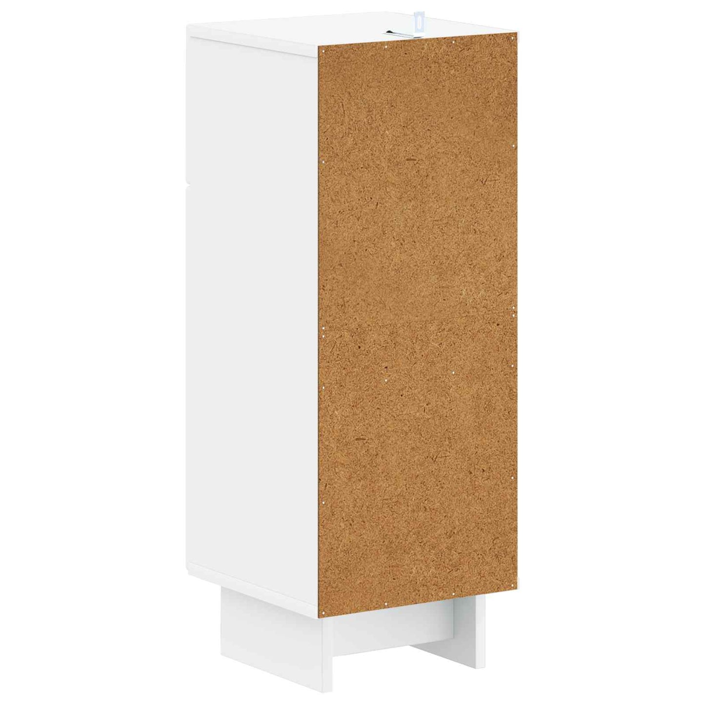 Badkamer Opbergkast EDE Wit 30 x 31 x 80 cm Bewerkt hout