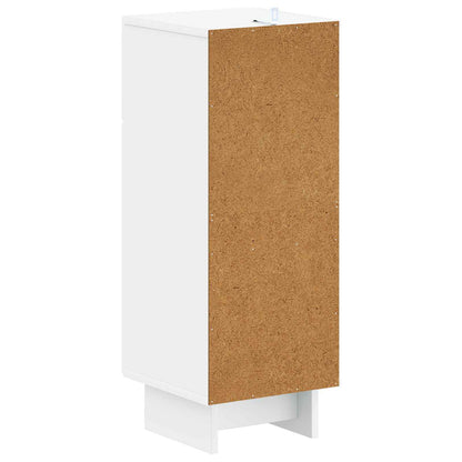 Badkamer Opbergkast EDE Wit 30 x 31 x 80 cm Bewerkt hout