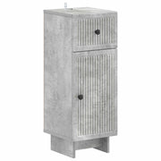Badkamerkast EDE 30x31x80 cm betongrijs bewerkt hout