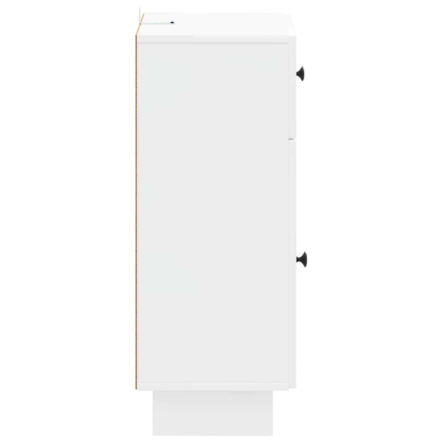 Badkamer Opbergkast EDE Hoogglans Wit 30 x 31 x 80 cm