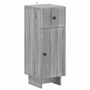 Badkamerkast EDE 30x31x80 cm grijs