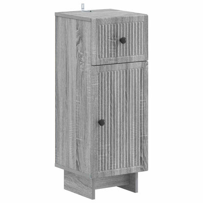 Badkamer Opbergkast EDE Grijs Sonoma 30 x 31 x 80 cm