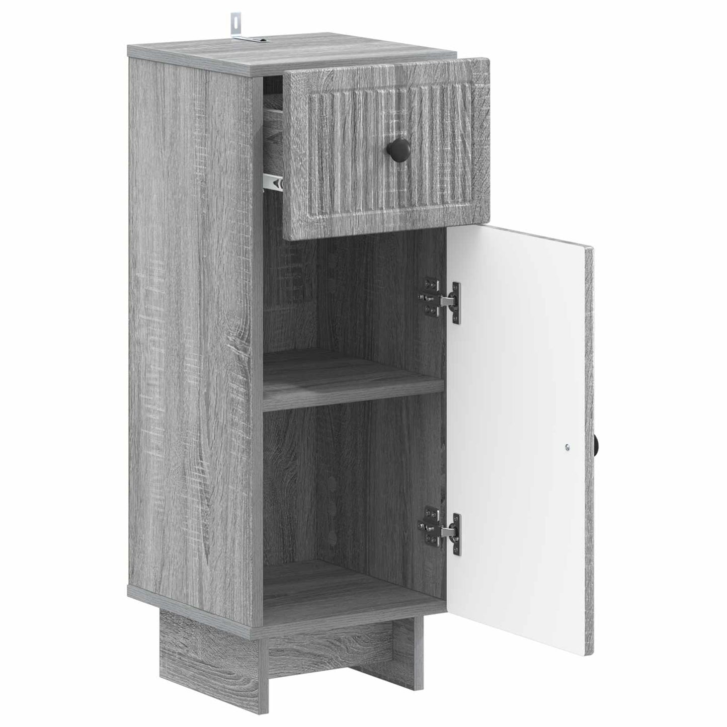 Badkamer Opbergkast EDE Grijs Sonoma 30 x 31 x 80 cm