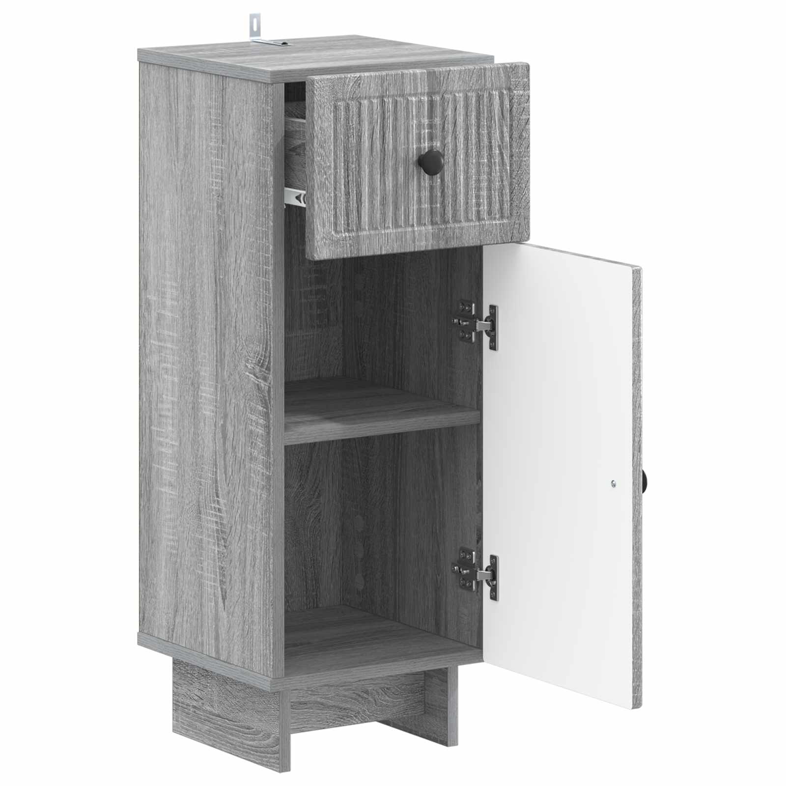 Badkamer Opbergkast EDE Grijs Sonoma 30 x 31 x 80 cm