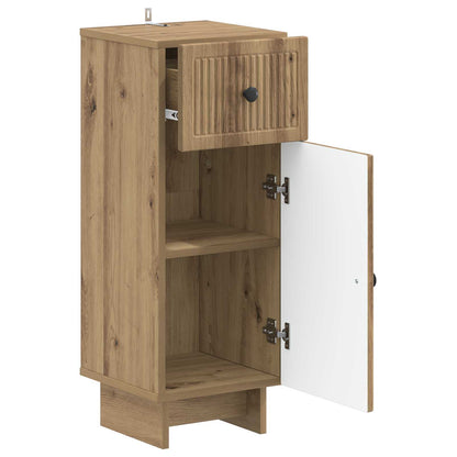 Badkamer Opbergkast EDE Artisanaal eiken 30 x 31 x 80 cm