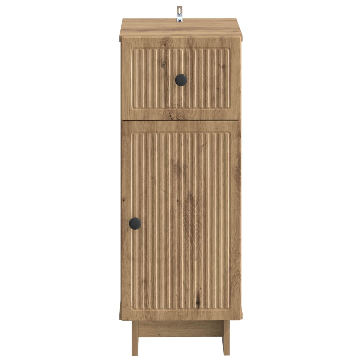Badkamer Opbergkast EDE Artisanaal eiken 30 x 31 x 80 cm