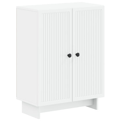 Badkamer Opbergkast EDE Wit 59,5 x 31 x 80 cm Bewerkt hout