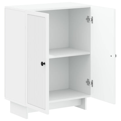 Badkamer Opbergkast EDE Wit 59,5 x 31 x 80 cm Bewerkt hout