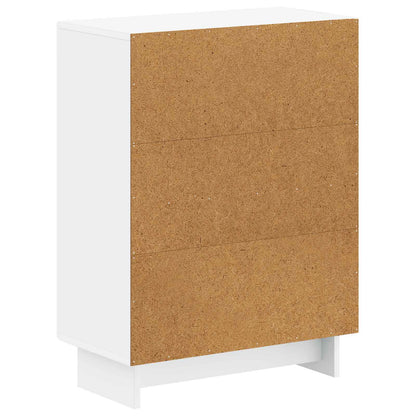 Badkamer Opbergkast EDE Wit 59,5 x 31 x 80 cm Bewerkt hout
