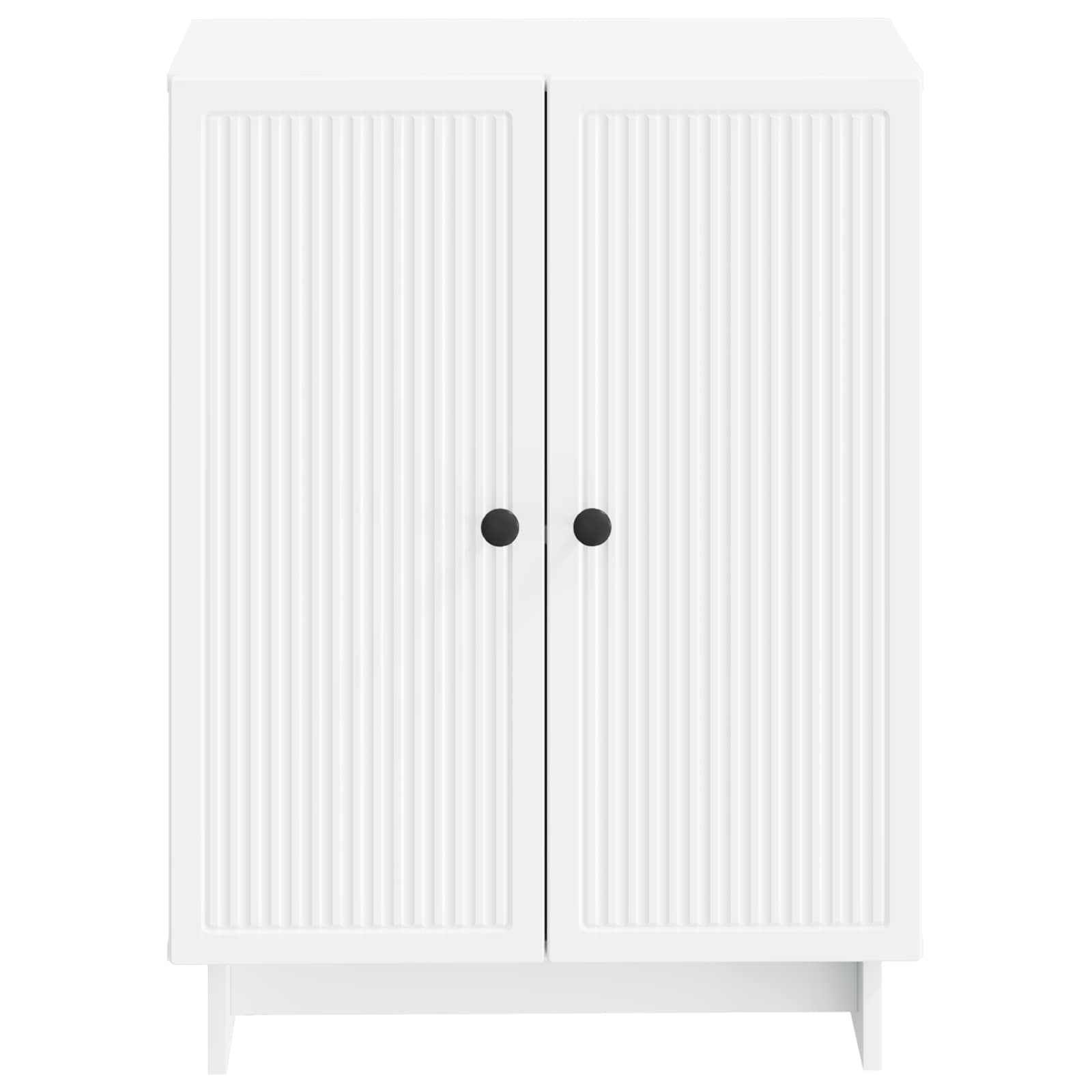 Badkamer Opbergkast EDE Wit 59,5 x 31 x 80 cm Bewerkt hout