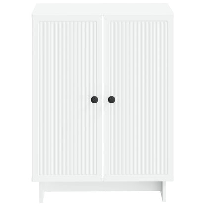 Badkamer Opbergkast EDE Wit 59,5 x 31 x 80 cm Bewerkt hout