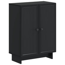 Badkamer Opbergkast EDE Zwart 59,5 x 31 x 80 cm Bewerkt hout