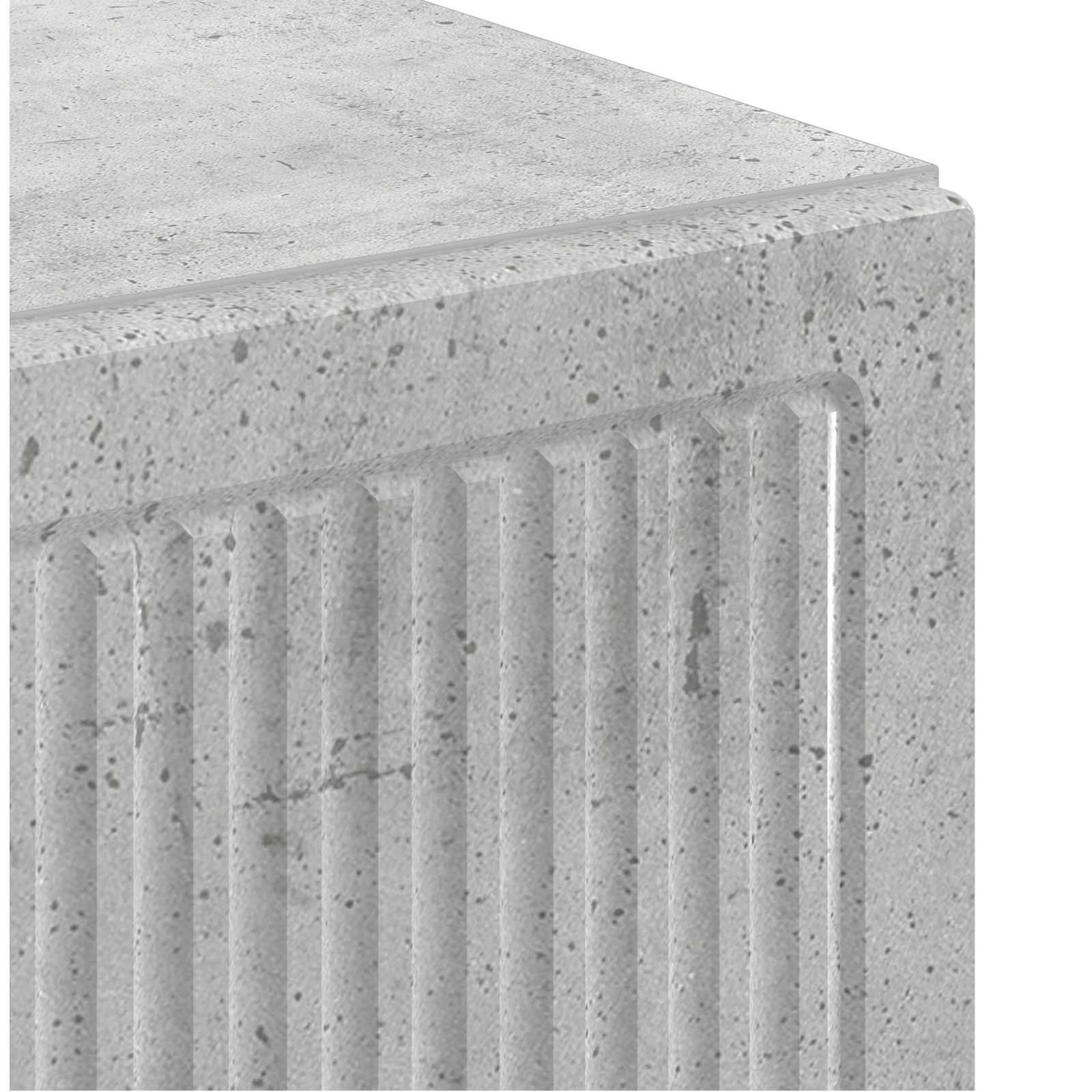 Badkamer Opbergkast EDE Betongrijs 59,5 x 31 x 80 cm