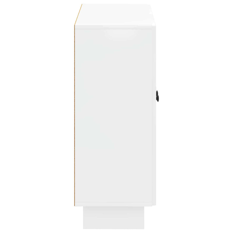 Badkamer Opbergkast EDE Hoogglans Wit 59,5 x 31 x 80 cm