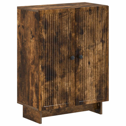 Badkamer Opbergkast EDE Gerookt eiken 59,5 x 31 x 80 cm
