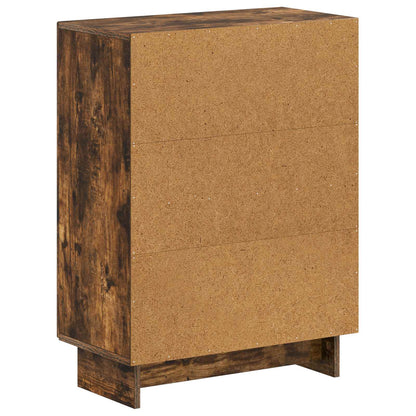 Badkamer Opbergkast EDE Gerookt eiken 59,5 x 31 x 80 cm