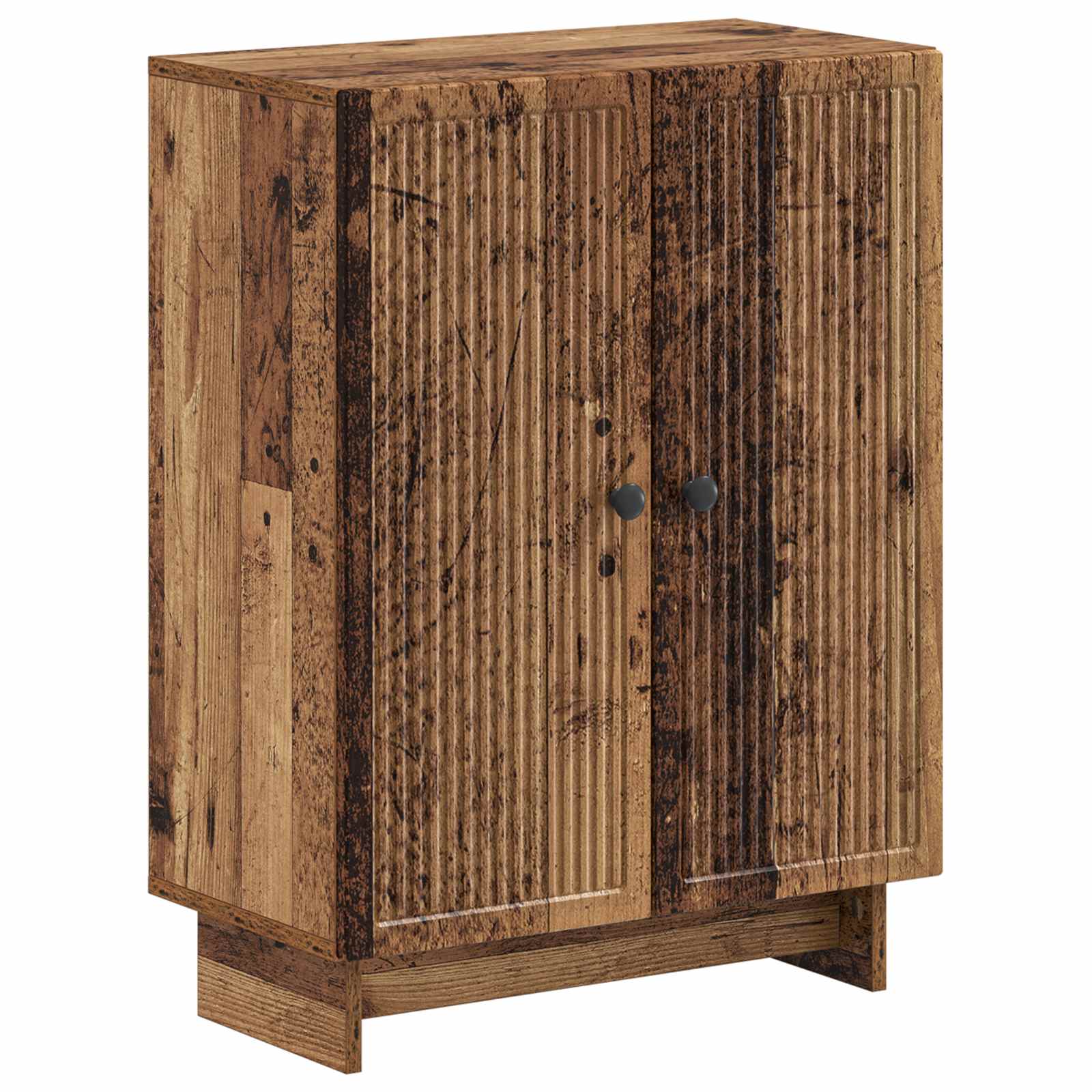 Badkamer Opbergkast EDE Oud hout 59,5 x 31 x 80 cm Bewerkt hout