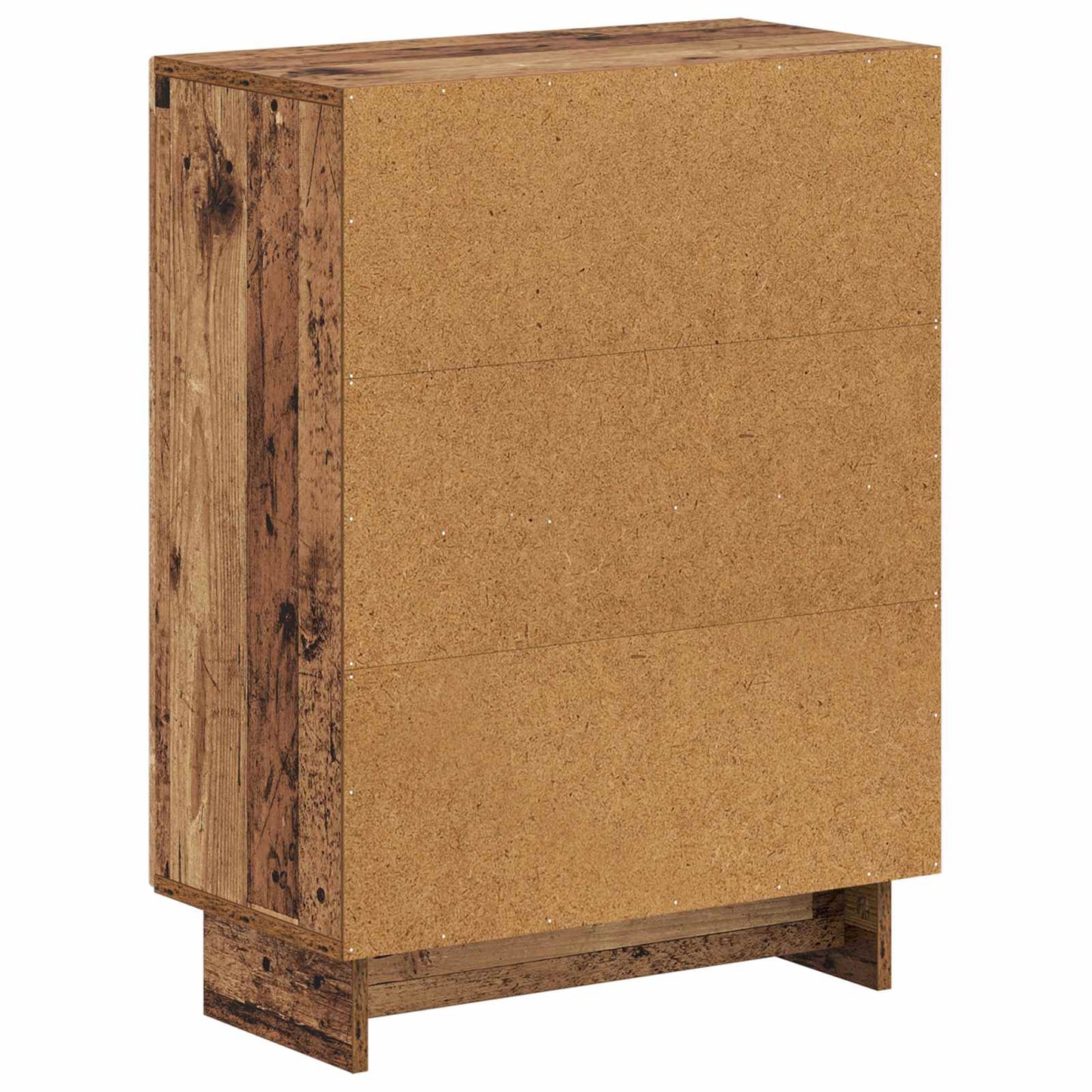 Badkamer Opbergkast EDE Oud hout 59,5 x 31 x 80 cm Bewerkt hout
