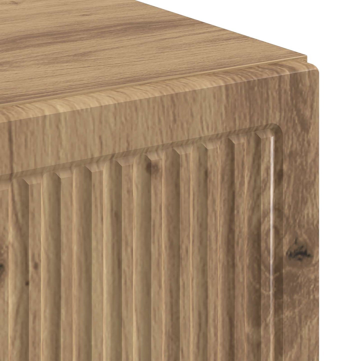 Badkamer Opbergkast EDE Artisanaal eiken 59,5 x 31 x 80 cm