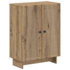 Badkamer Opbergkast EDE Artisanaal eiken 59,5 x 31 x 80 cm