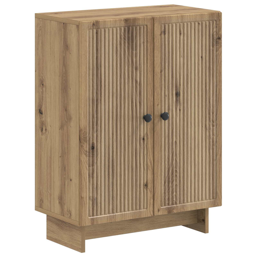 Badkamer Opbergkast EDE Artisanaal eiken 59,5 x 31 x 80 cm
