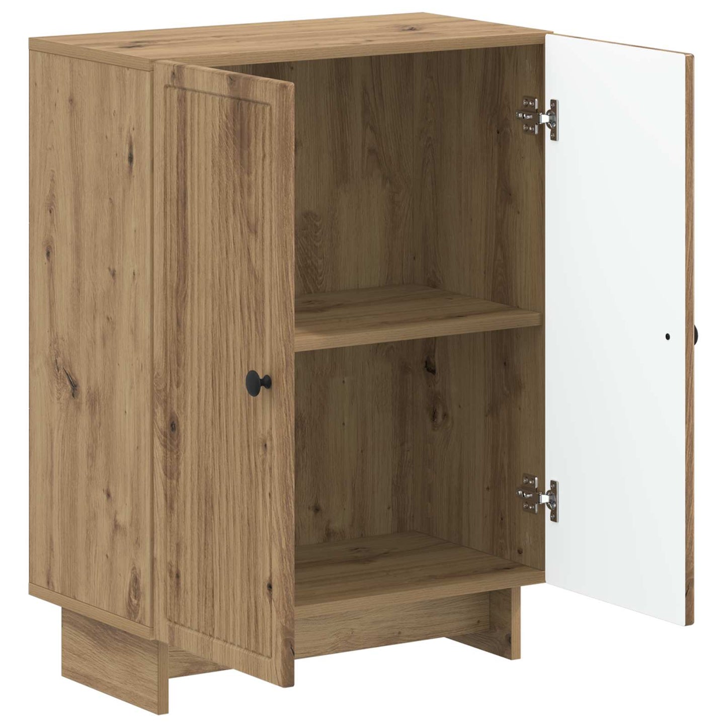 Badkamer Opbergkast EDE Artisanaal eiken 59,5 x 31 x 80 cm