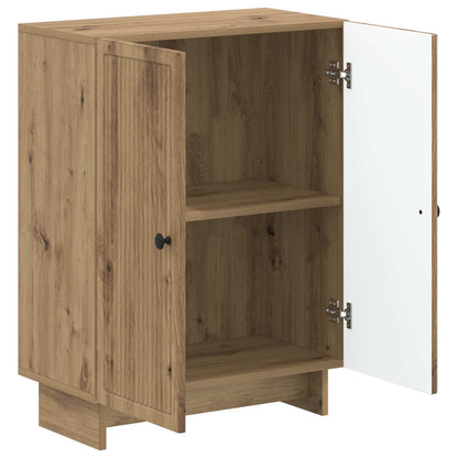 Badkamer Opbergkast EDE Artisanaal eiken 59,5 x 31 x 80 cm